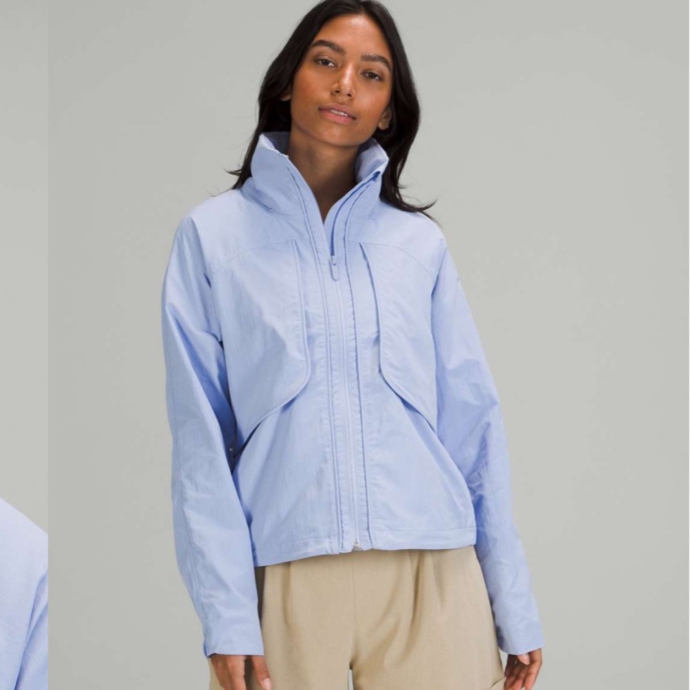 lululemon athletica Light Blue Packable Jacket